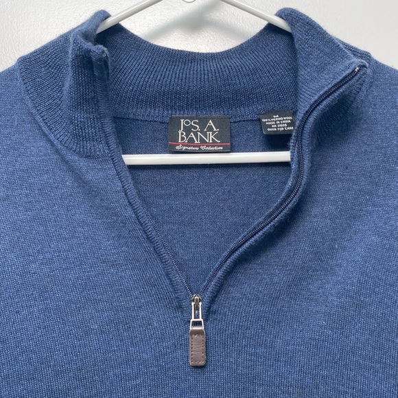 Jos A Bank half zip sweater - Picture 2 of 4